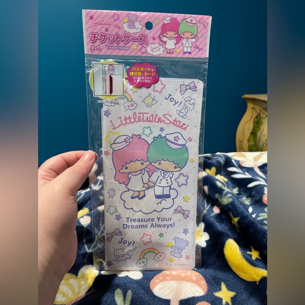 Sanrio Little Twin Stars Ticket Holder